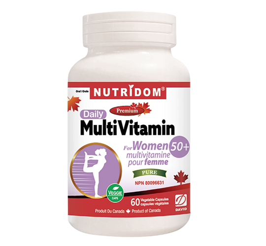 Nutridom MultiVitamin for Women 50+ 60Vcaps